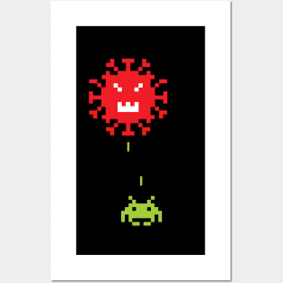 Virus Invaders Posters and Art